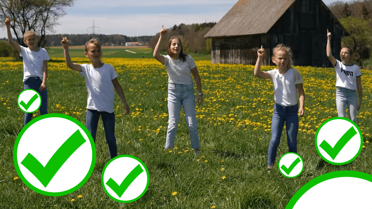 Vi er små og vi vil det gode